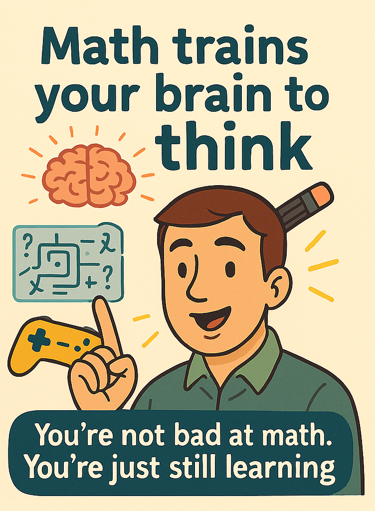 Math trains your brain to think